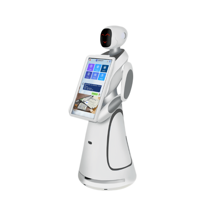 Robot de saludo autónomo interactivo