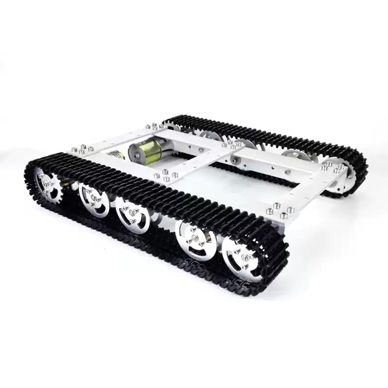 Plataforma de desarrollo de chasis de robot rastreador de bricolaje