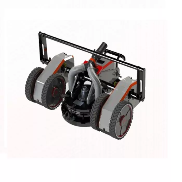 Robot de limpieza de casco
