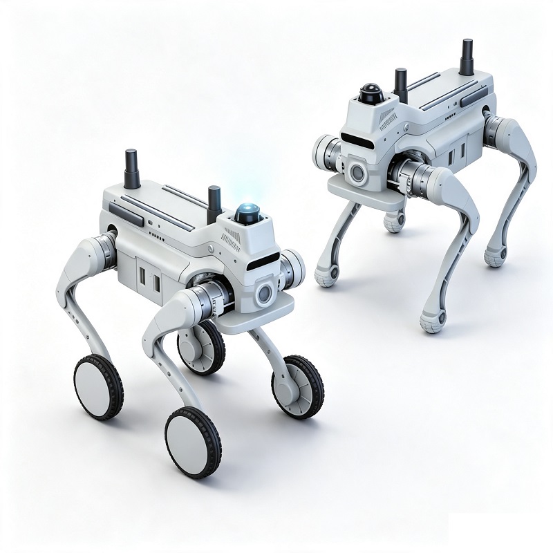 Robot industrial cuadrúpedo para inspección e investigación