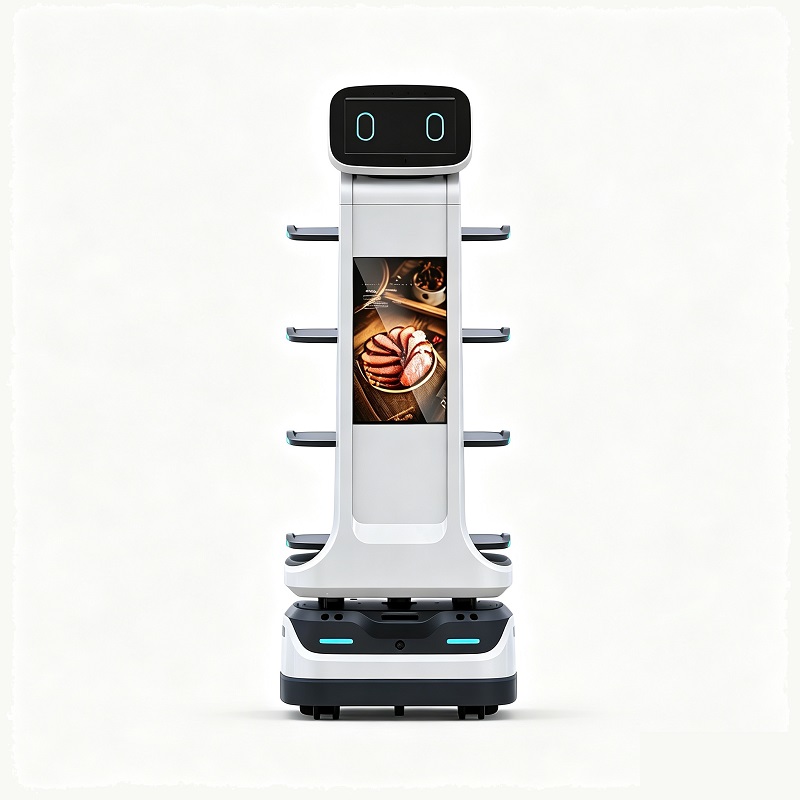 Robot de entrega inteligente para hoteles y restaurantes
