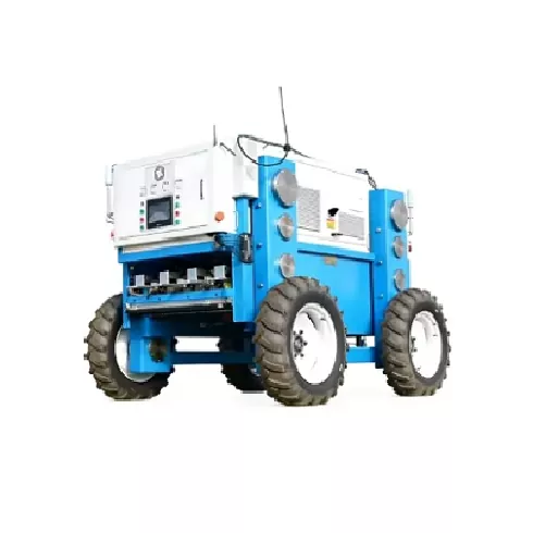 Robot de deshierbe láser