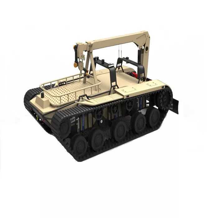 Plataforma con orugas de grado industrial T12