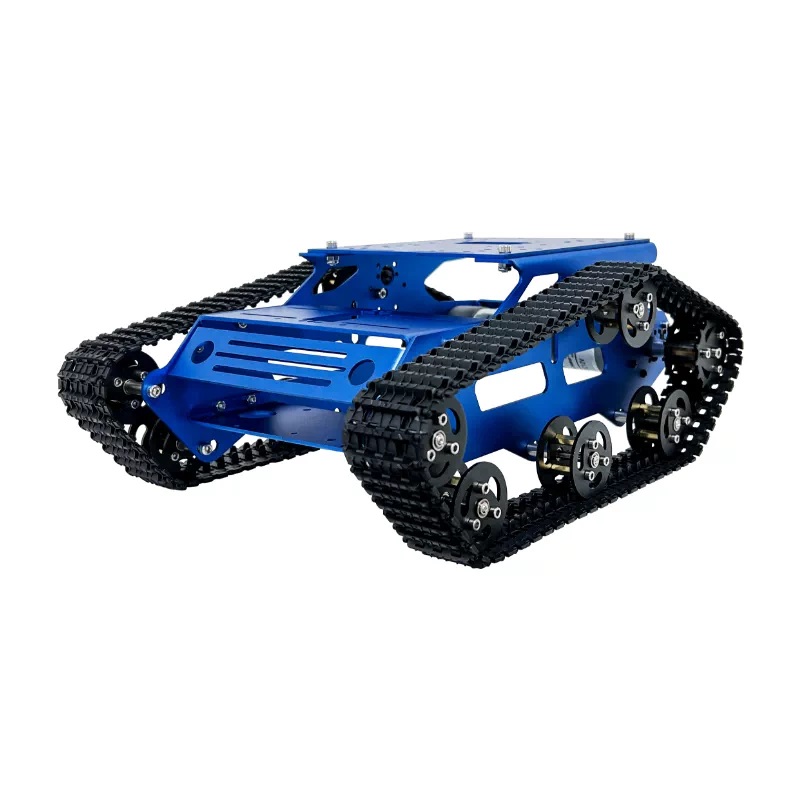 Robot inteligente con chasis sobre orugas